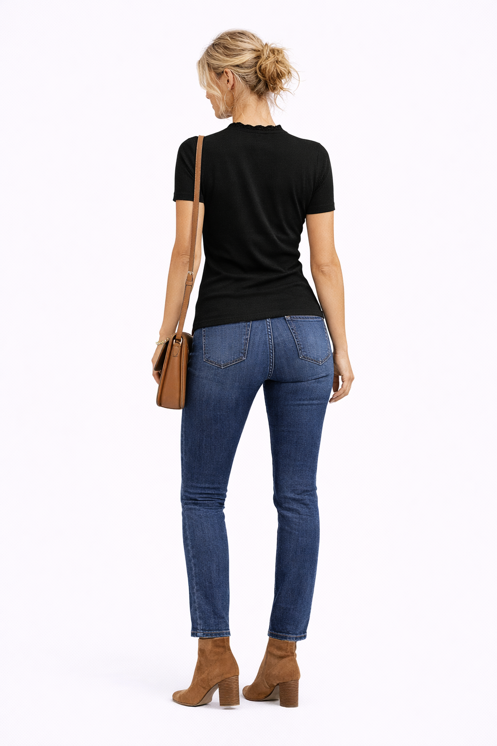 Camiseta Ajustada Casual SoftFit™ – Estilo Natural y Comodidad Total