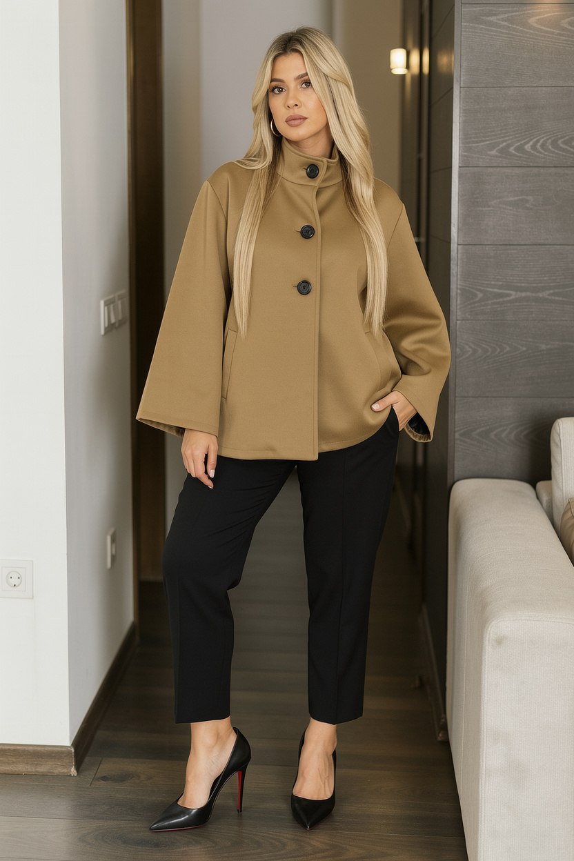 Éclipse Modern™ – Chaqueta Minimalista  Estilo Oversize