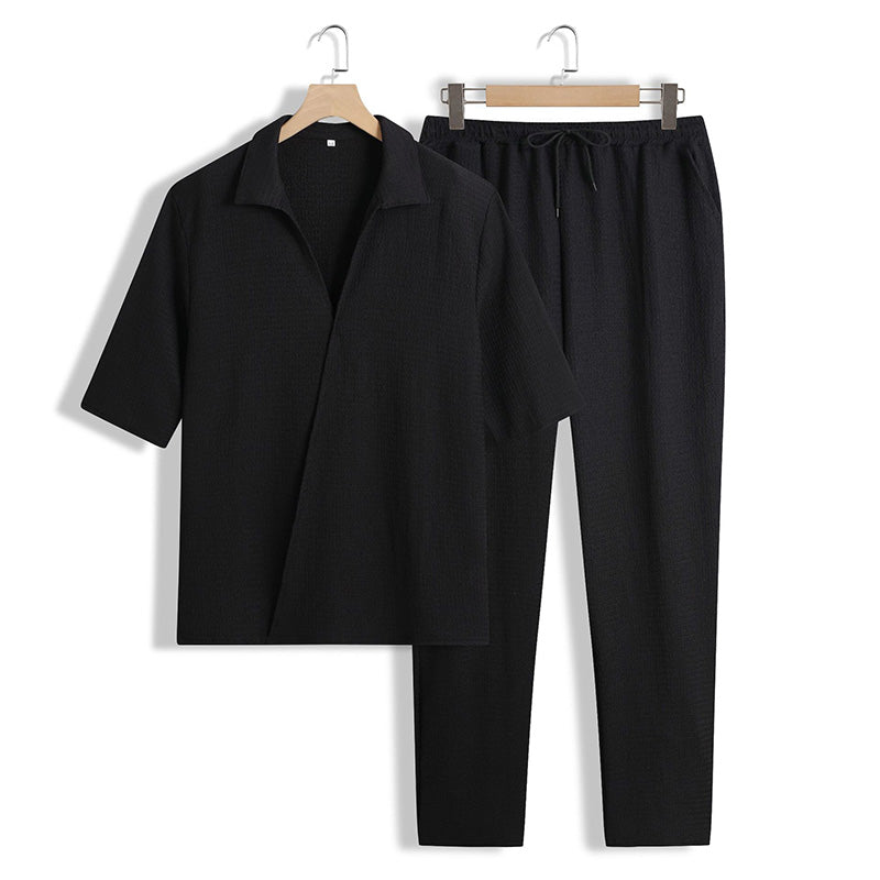 Conjunto Informal de Manga Corta - Edición Verano