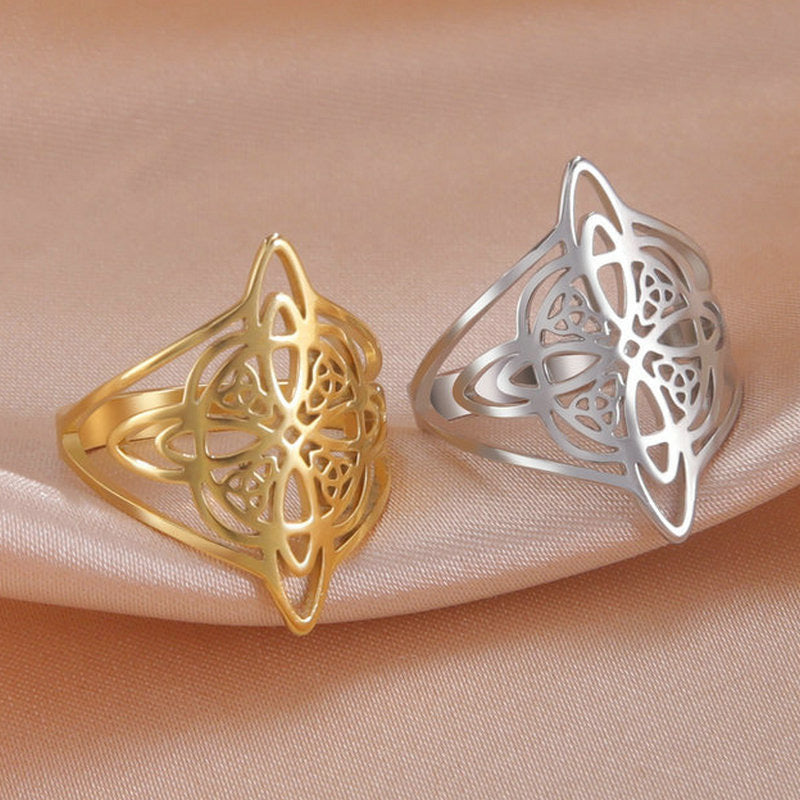Anillo Celestial Orbit™ – Diseño Geométrico Elegante y Minimalista